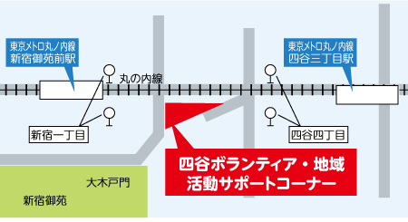 四谷ボランティア・地域活動サポートコーナー